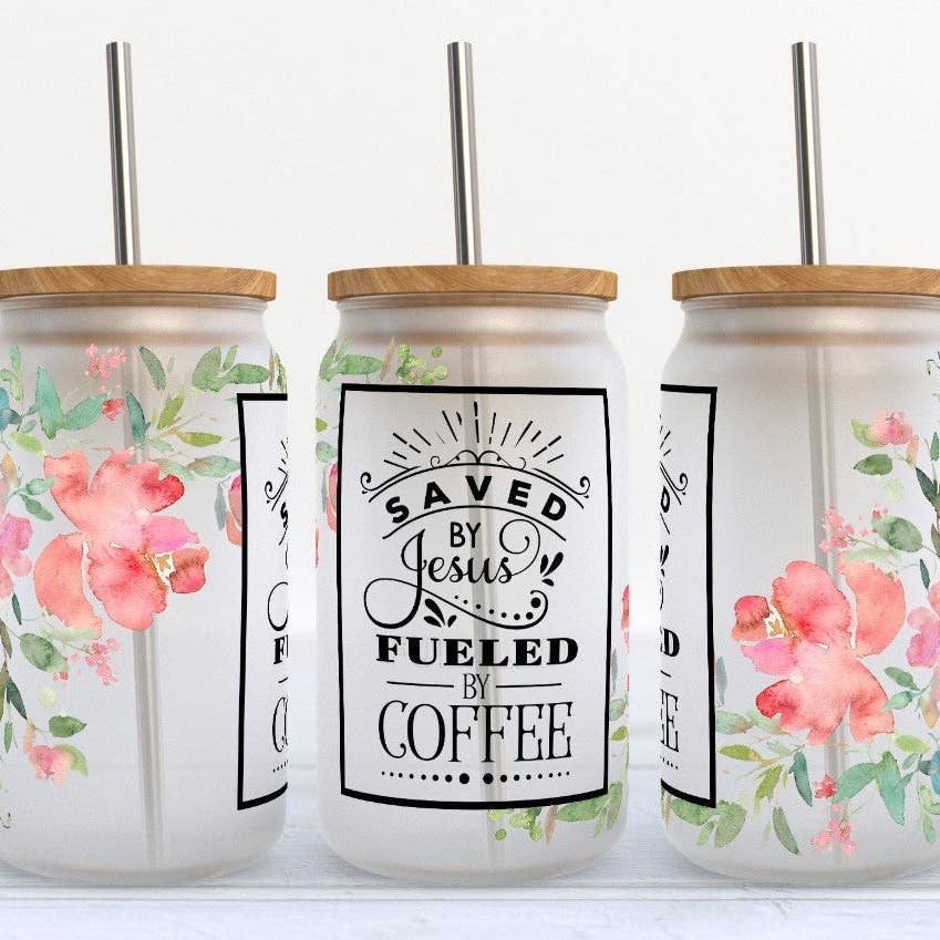 Saved by Jesus tumbler