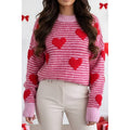 Puffy heart sweater