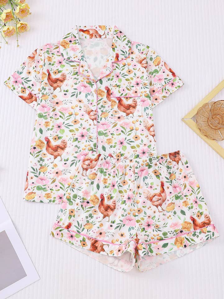 Chicken pajama set