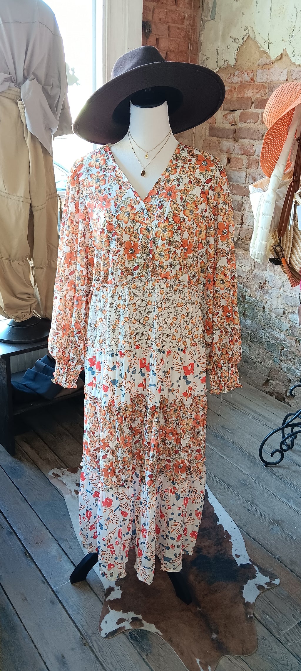 Floral Plus Size Dress