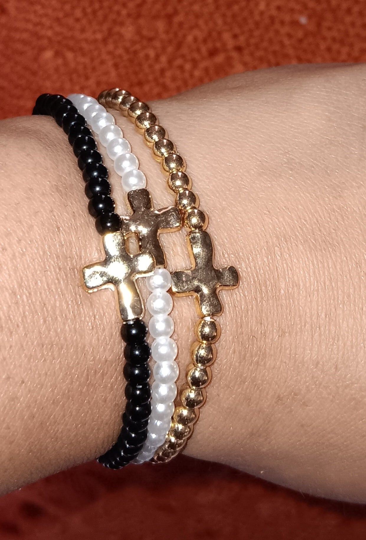 Cross bracelet