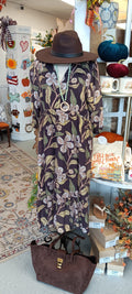 Floral maxi dress