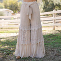 Boho flare pants