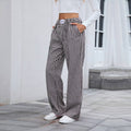 Black & white checkered pants