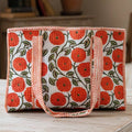 Quilted tote bag