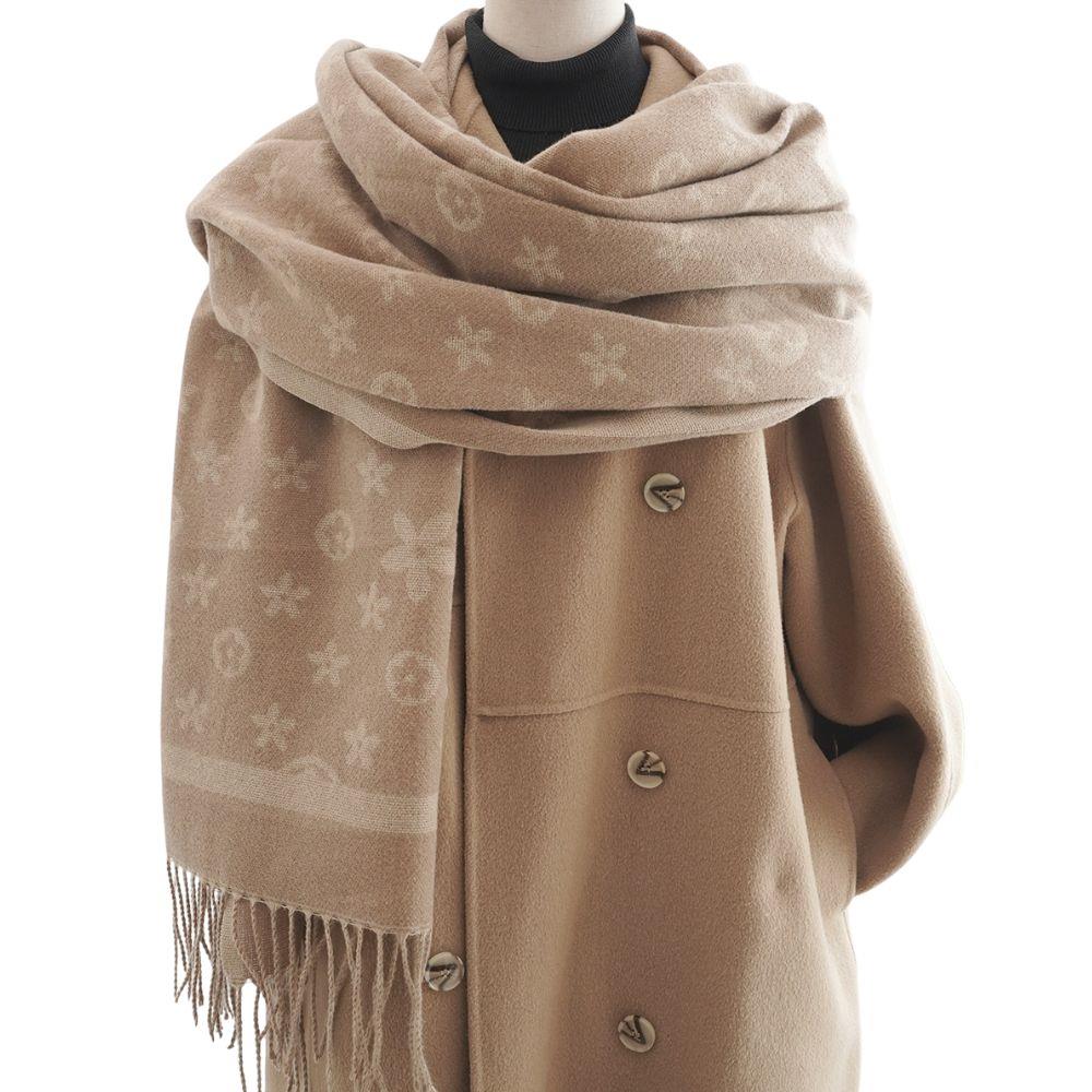 Monogram Pattern Scarf