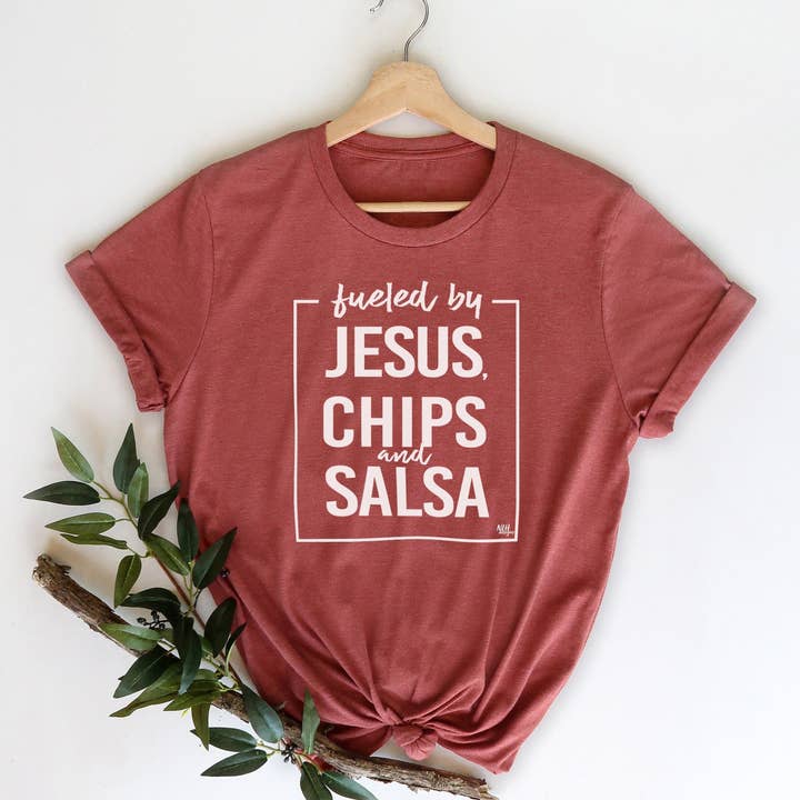 Fueled by Jesus Chips and Salsa T-shirt