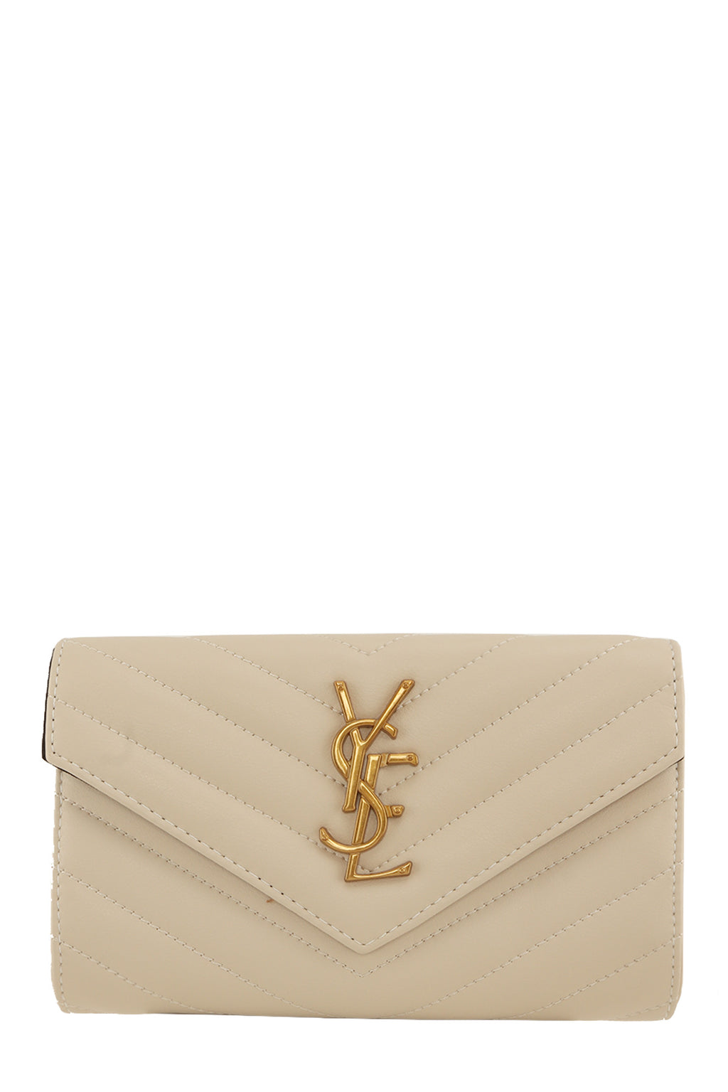 Chevron Quilted YSL Handbag