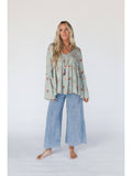 Boho Sage top