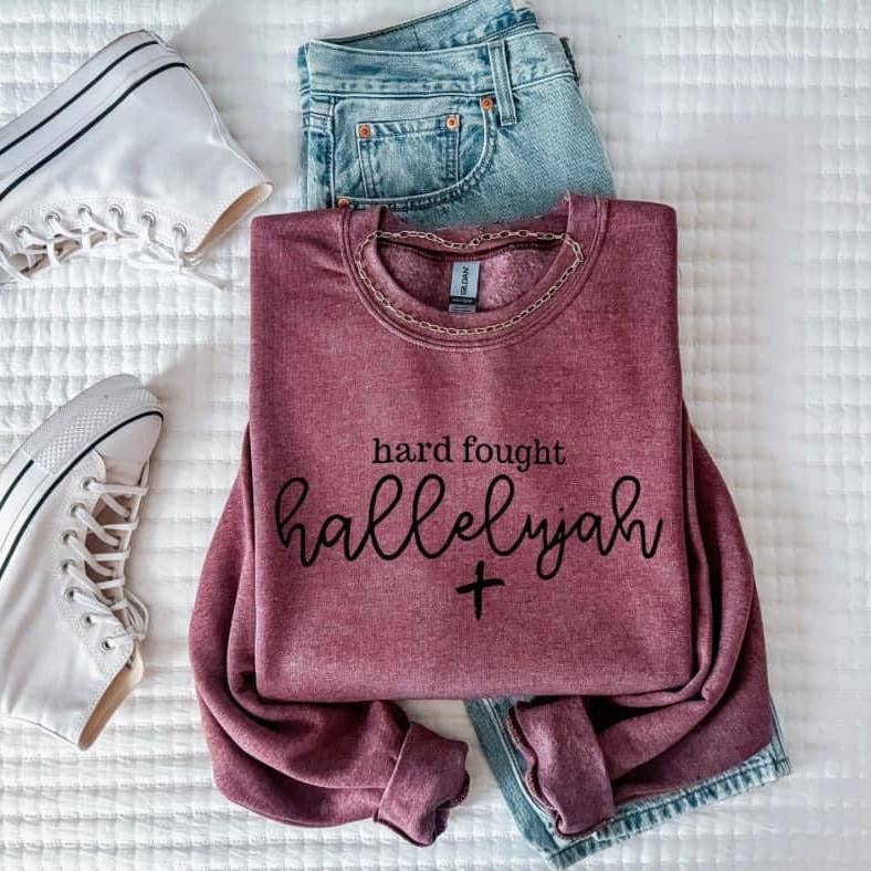 Hard fought Hallelujah Sweater