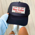 Blue collar Trucker hat