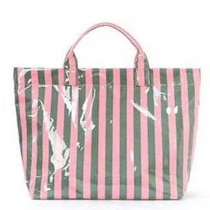 Striped Tote bag