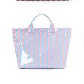Striped Tote Bag