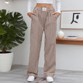 Pure Cotton Checkered Trousers