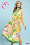 Floral maxi dress