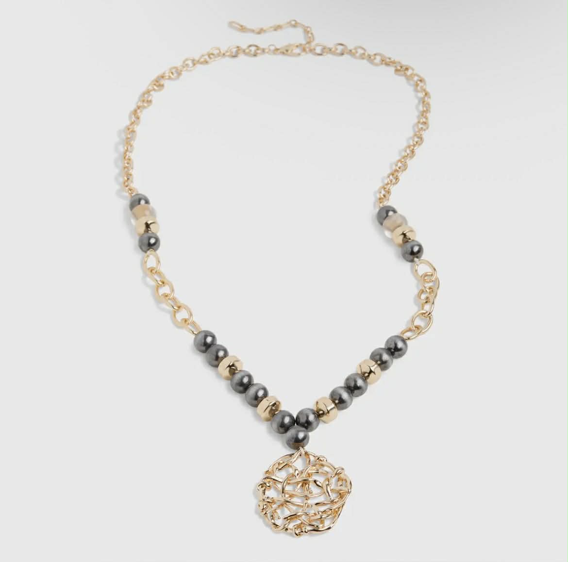 Boho beaded necklace