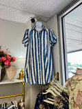Blue striped Jody dress