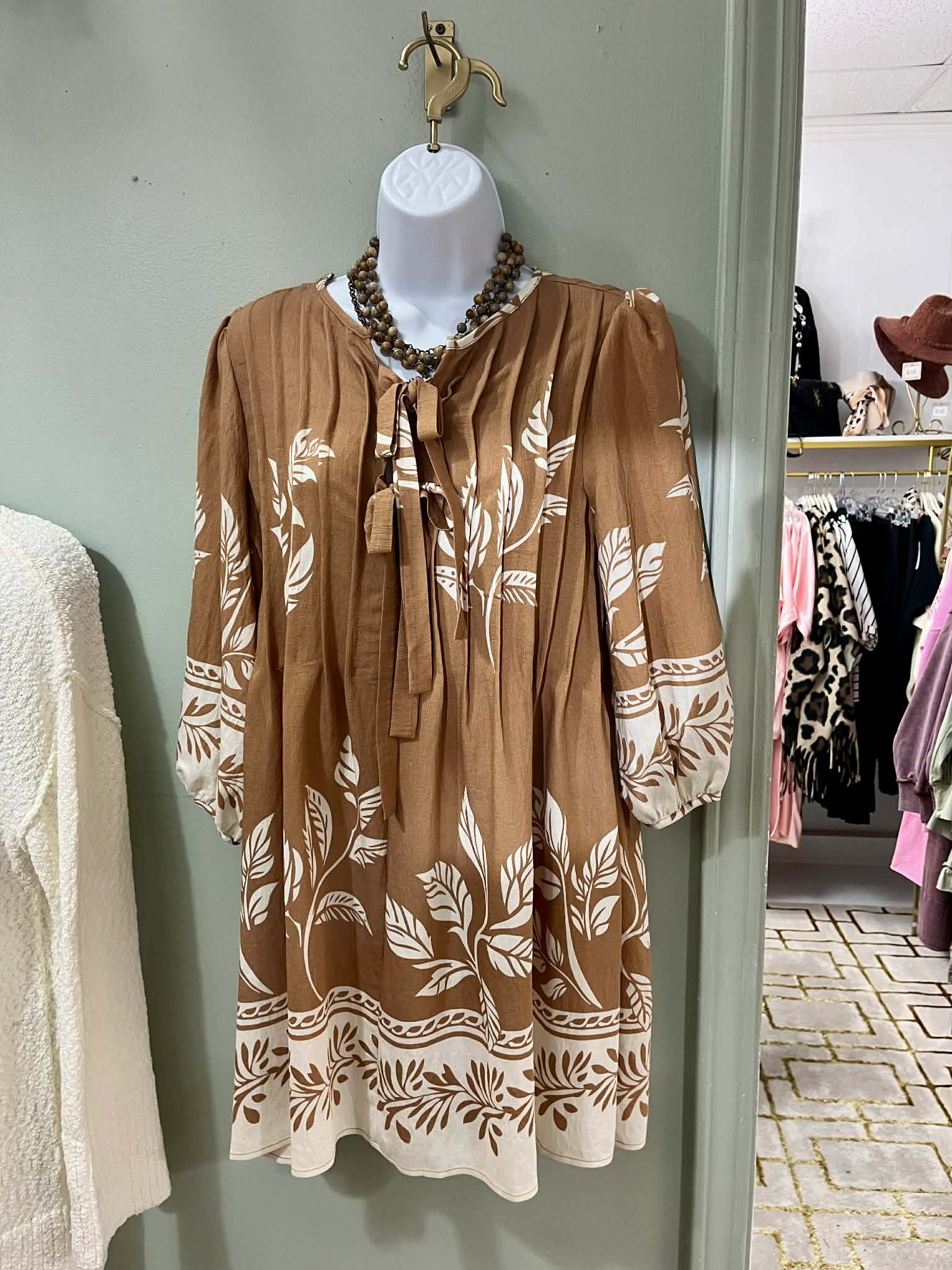 Bohemian Brown dress
