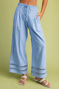 Sky blue pants