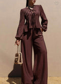 2 PC brown set