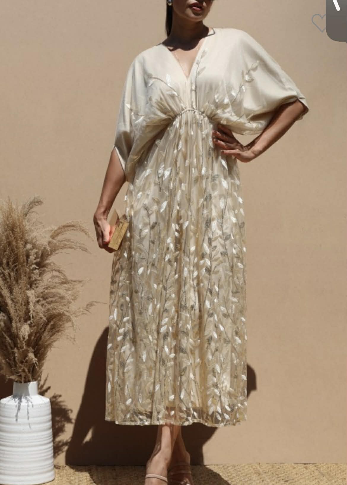Elegant Cream Dress
