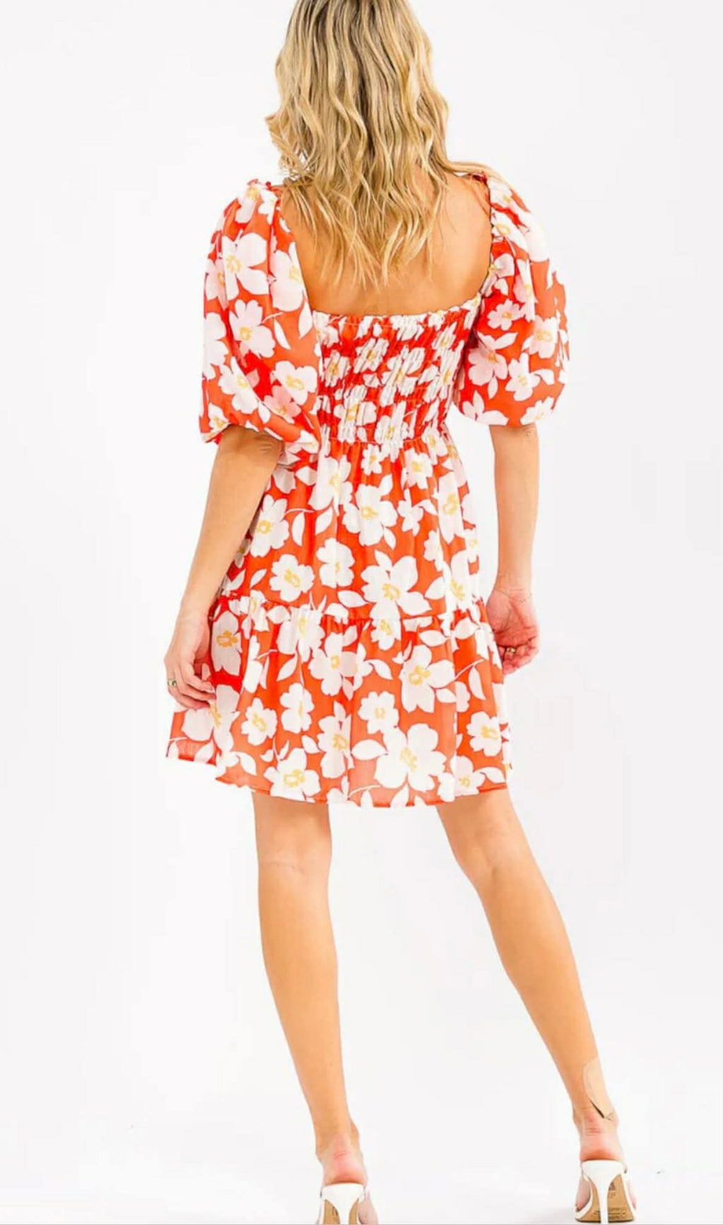 Floral midi dress