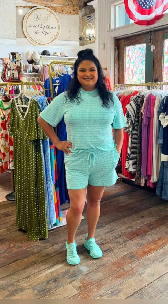Mint Blue summer set
