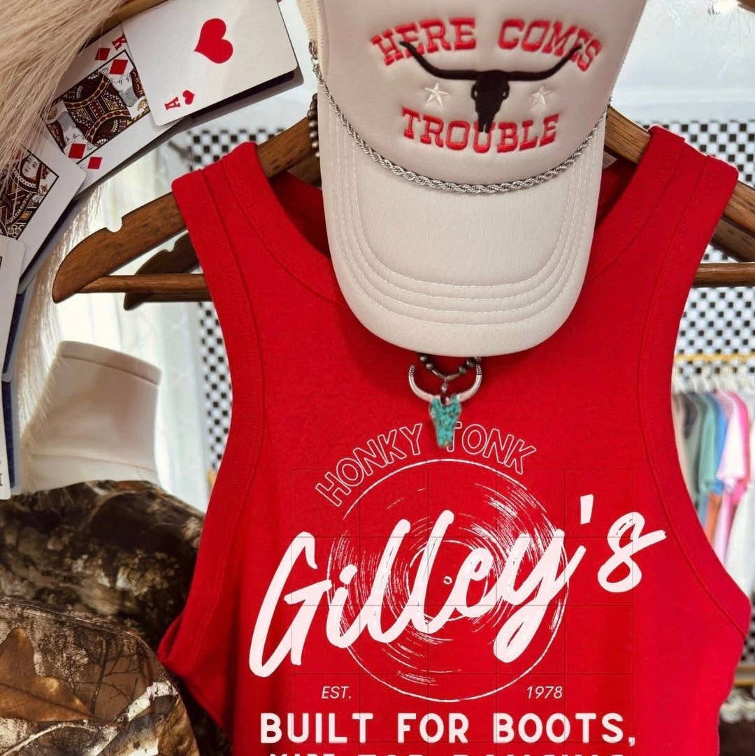 Gilley's tank top Unisex
