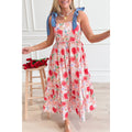 Floral maxi dress