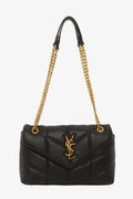 Black YSL purse
