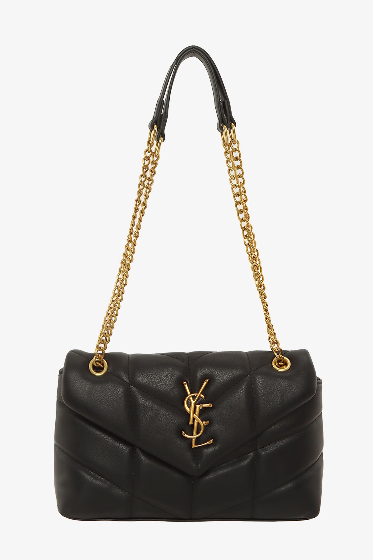 Black YSL purse