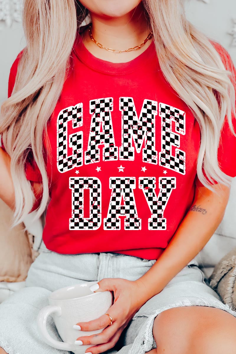 Red Game Day T-shirt
