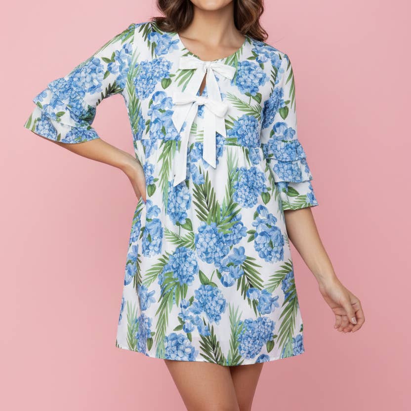 Hydragea Floral dress