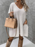 Cream white Knitted top