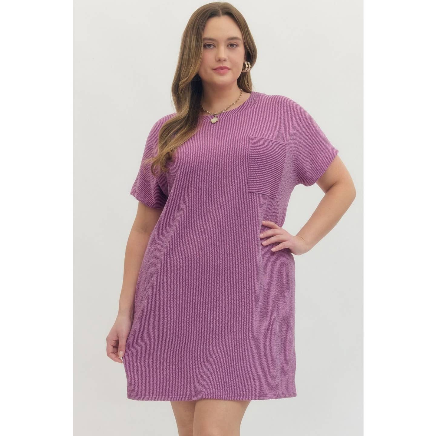 Purple Curvy dress