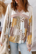 Boho patchwork top