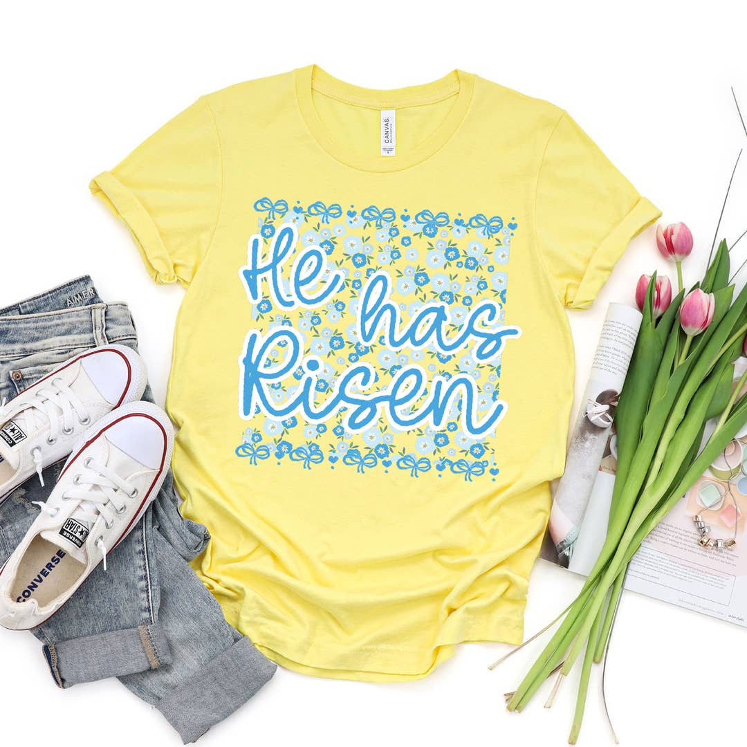 He Has Risen tee
