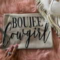 Boujee cowgirl tee